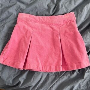 J Crew Kids Pink Corduroy Skirt (4-5)